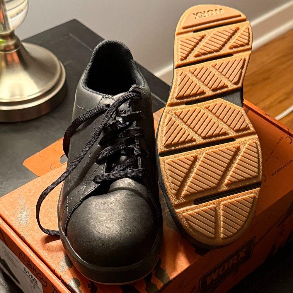 WORX by Red Wing Steel Toe Leather Shoes (worn once indoors)